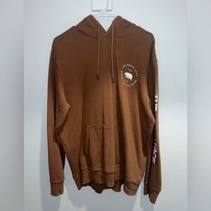 North Face Brown Hoodie